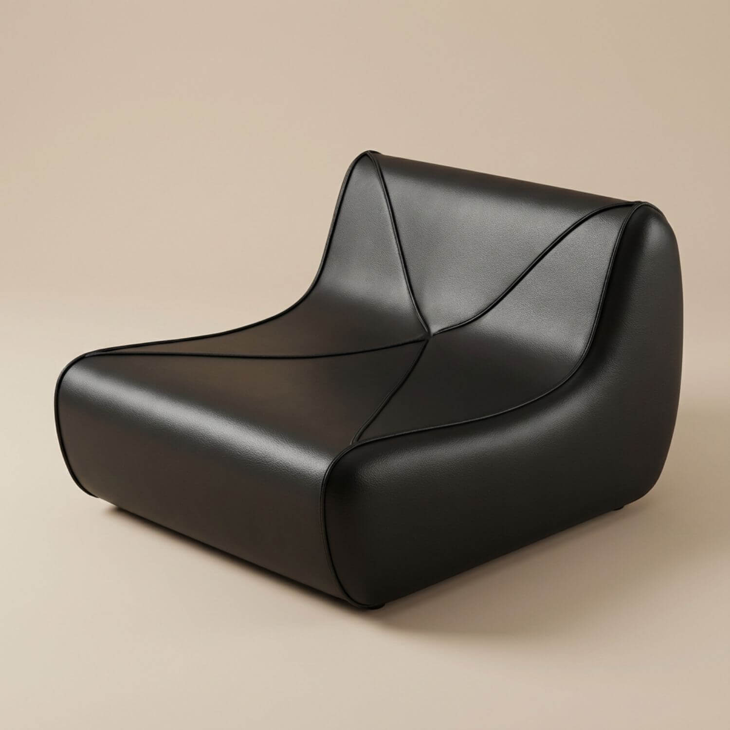 Pouf pour salon moderne | Nomaï Noir