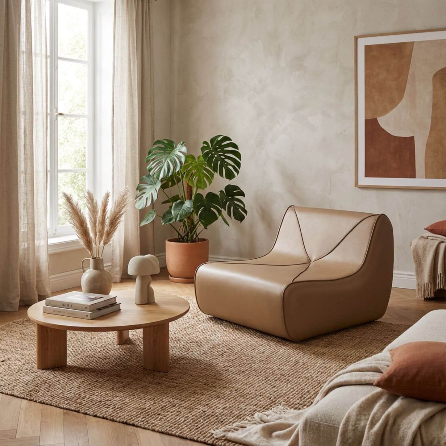 Pouf pour salon moderne | Nomaï