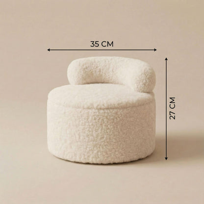 Pouf rangement bouclette | Nomaï