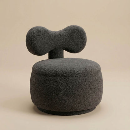 Pouf rangement bouclette | Nomaï Noir 2