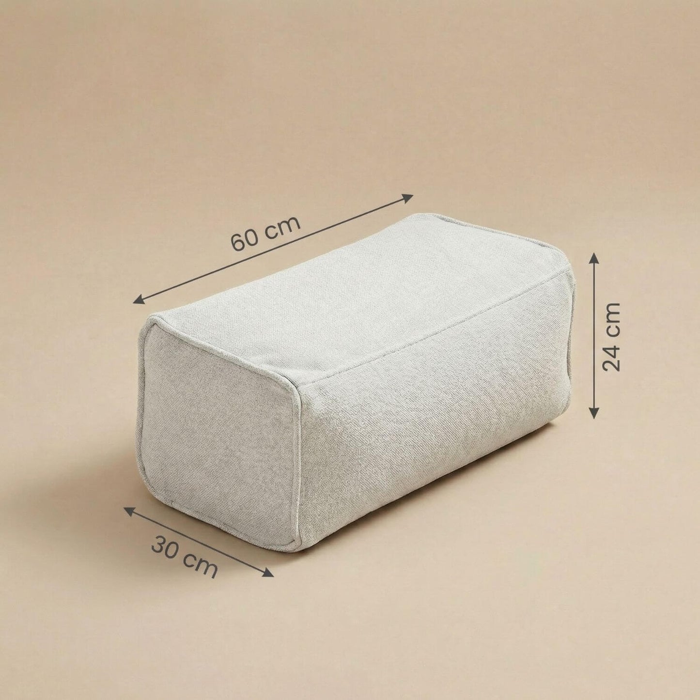 Pouf repose-pied coloré | Nomaï