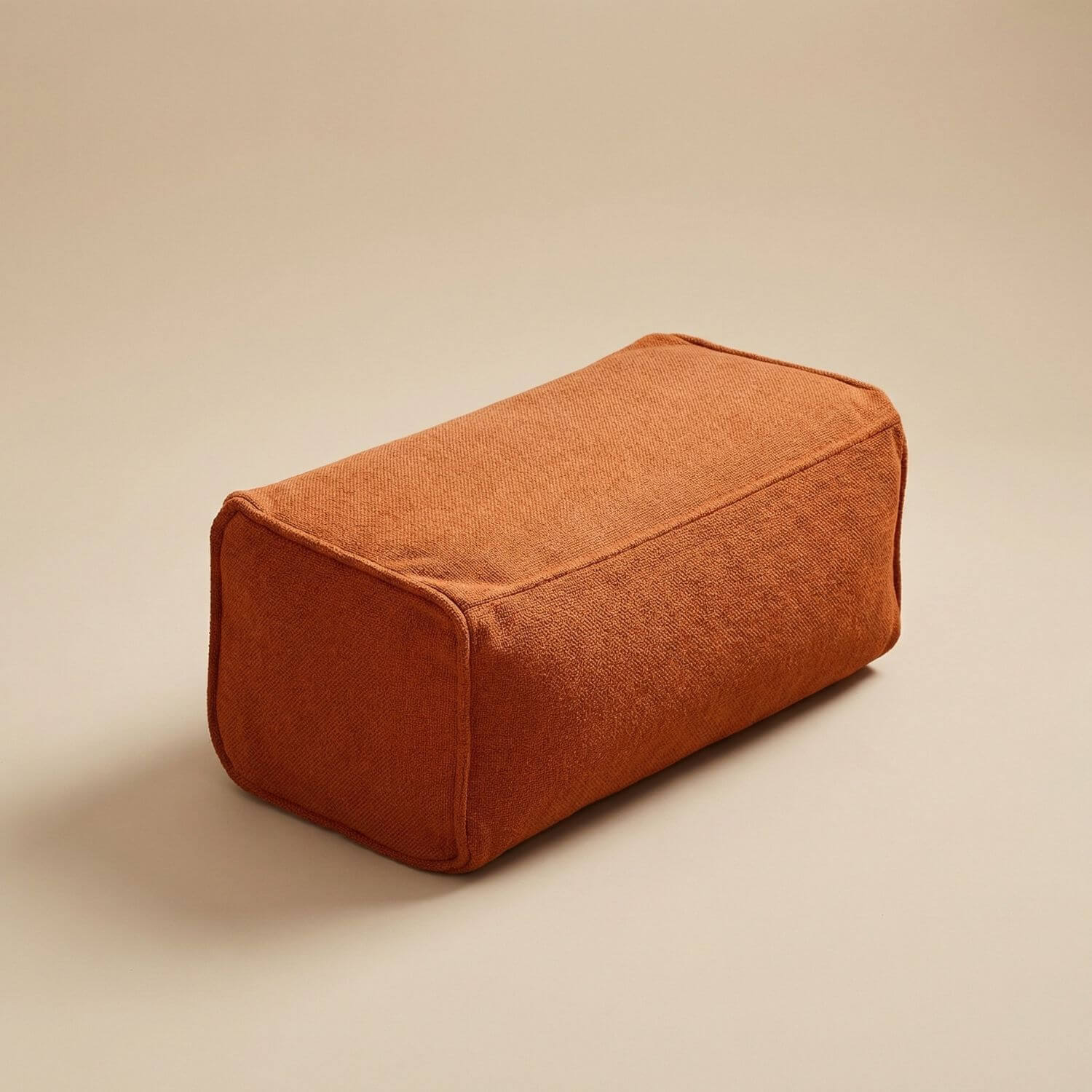 Pouf repose-pied coloré | Nomaï Orange
