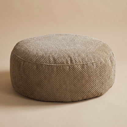 FOOTIA | Pouf rond velours côtelé | Nomaï – Kaki