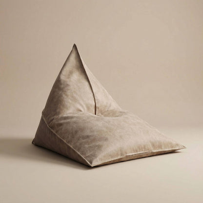 Pouf salon confortable | Nomaï Beige