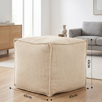 pouf-tabouret-carre-velours-cotele Nomaï