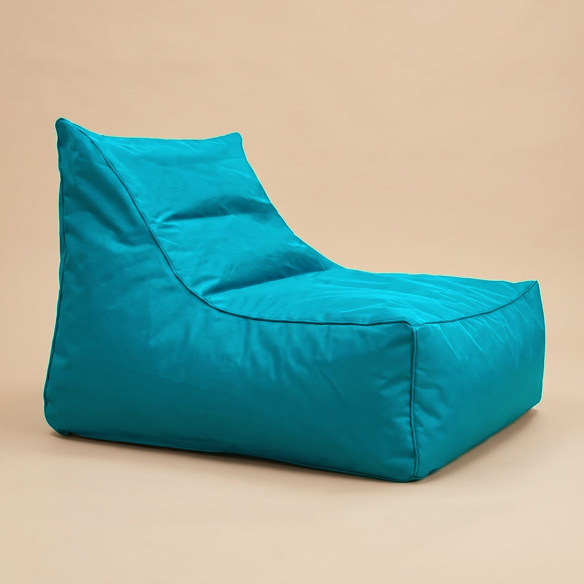 SOLIS | Pouf transat extérieur | Nomaï – Bleu canard