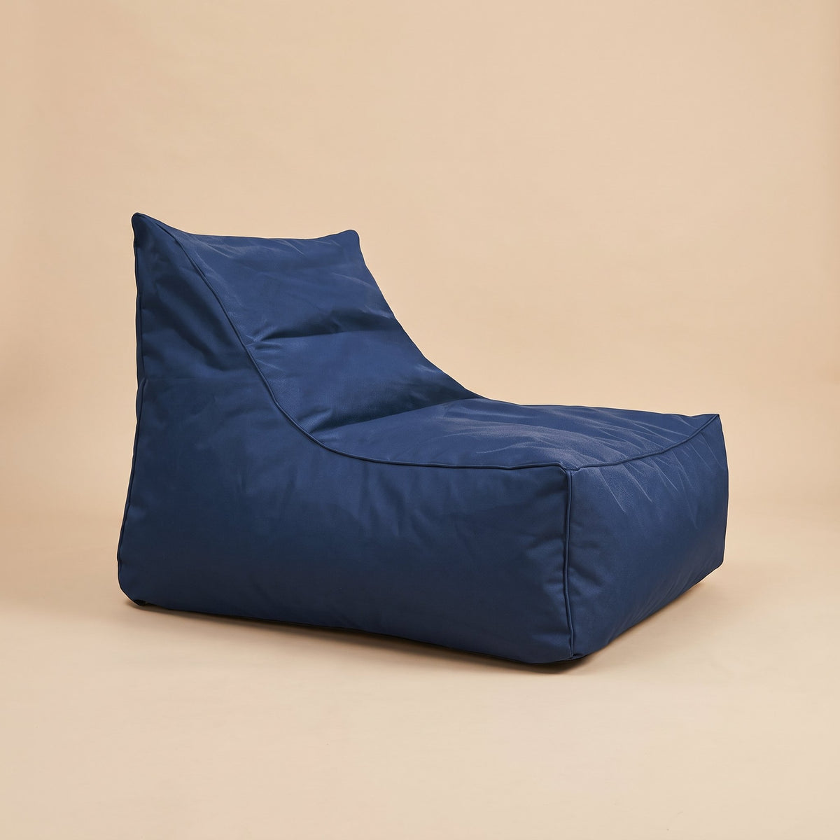 SOLIS | Pouf transat extérieur | Nomaï – Bleu marine