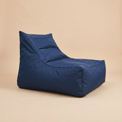 SOLIS | Pouf transat extérieur | Nomaï – Bleu marine