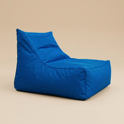 SOLIS | Pouf transat extérieur | Nomaï – Bleu roi