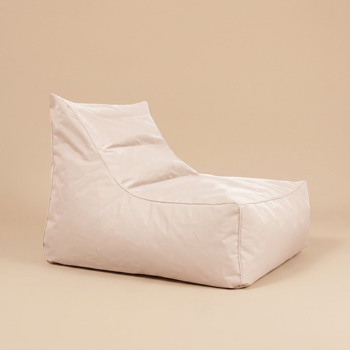 SOLIS | Pouf transat extérieur | Nomaï – Crème rosé