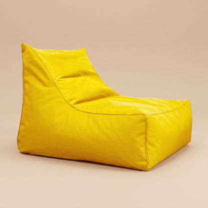 SOLIS | Pouf transat extérieur | Nomaï – Jaune citron