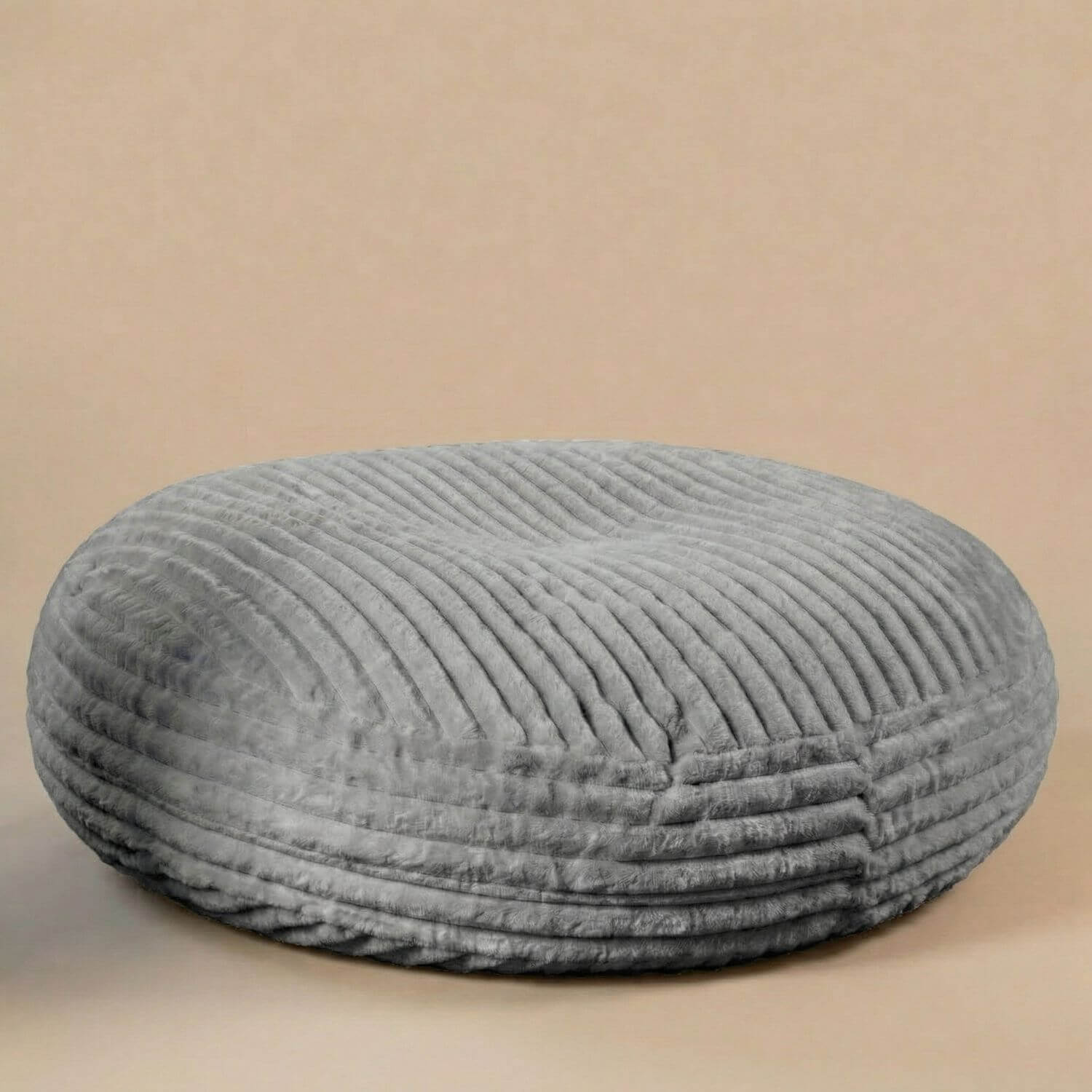 Pouf XXL pour salon | Nomaï Gris clair