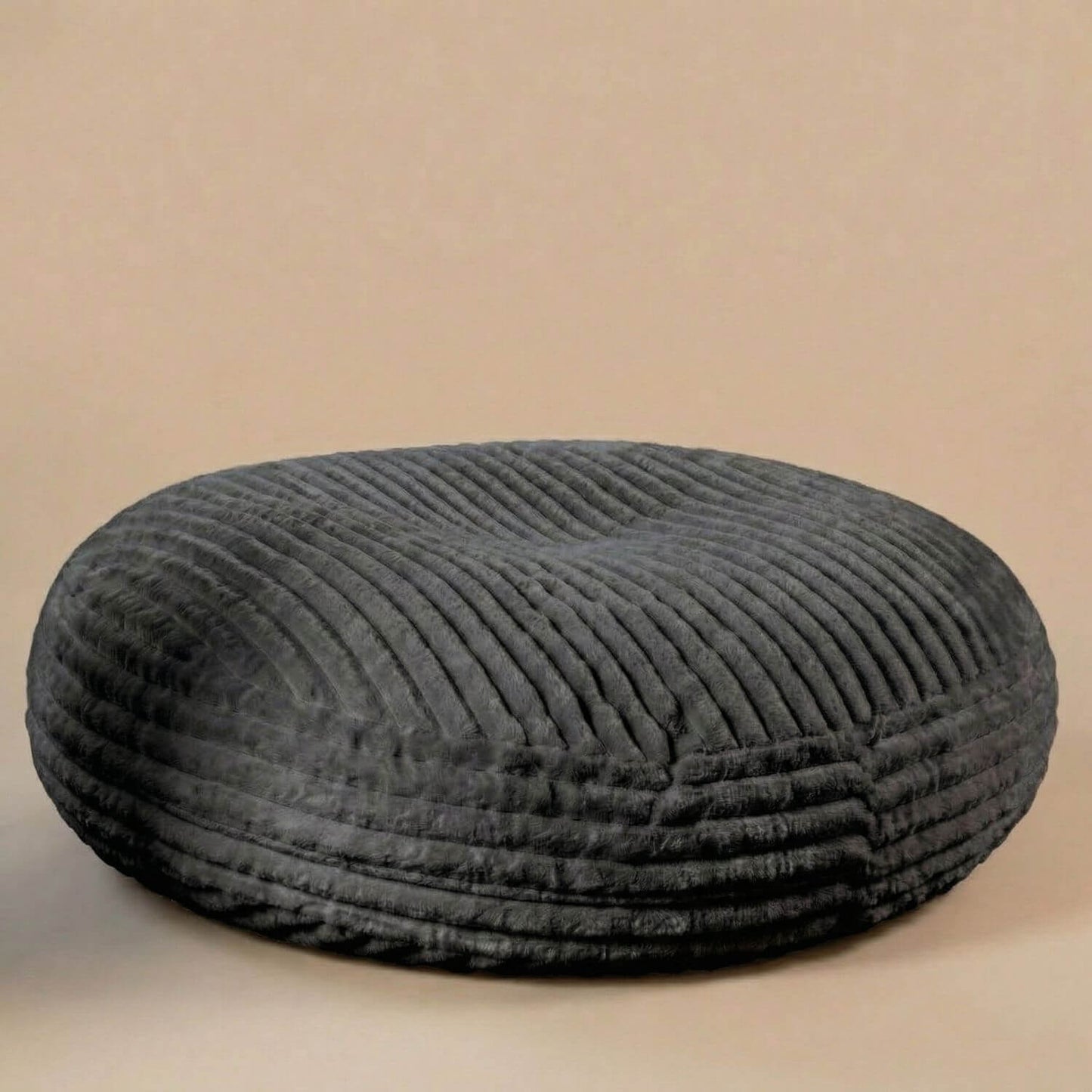 Pouf XXL pour salon | Nomaï Gris foncé