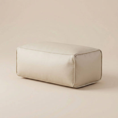 Repose-pied à passepoil | Nomaï Beige