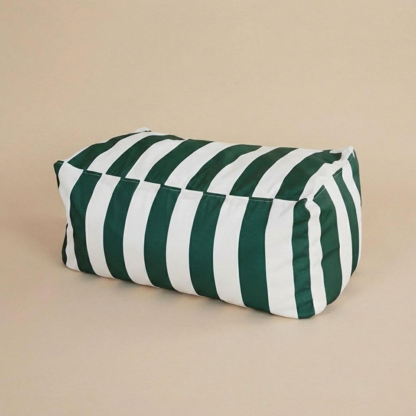 Repose-pied pouf extérieur imperméable | Nomaï Vert foncé