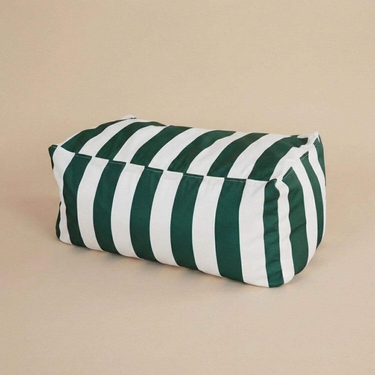 Repose-pied pouf extérieur imperméable | Nomaï Vert foncé
