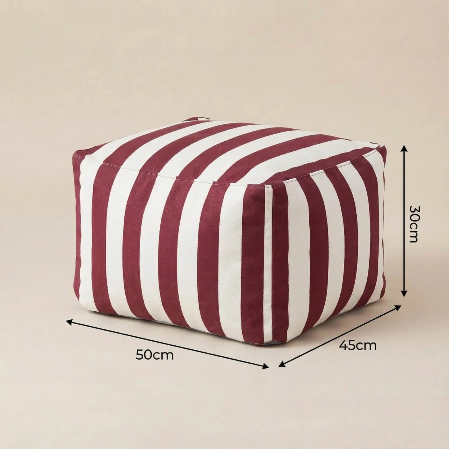 Repose-pied pouf extérieur | Nomaï