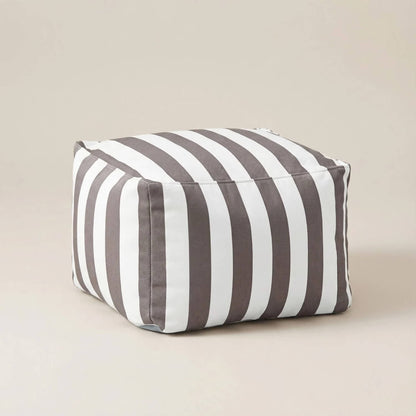 Repose-pied pouf extérieur | Nomaï Gris clair