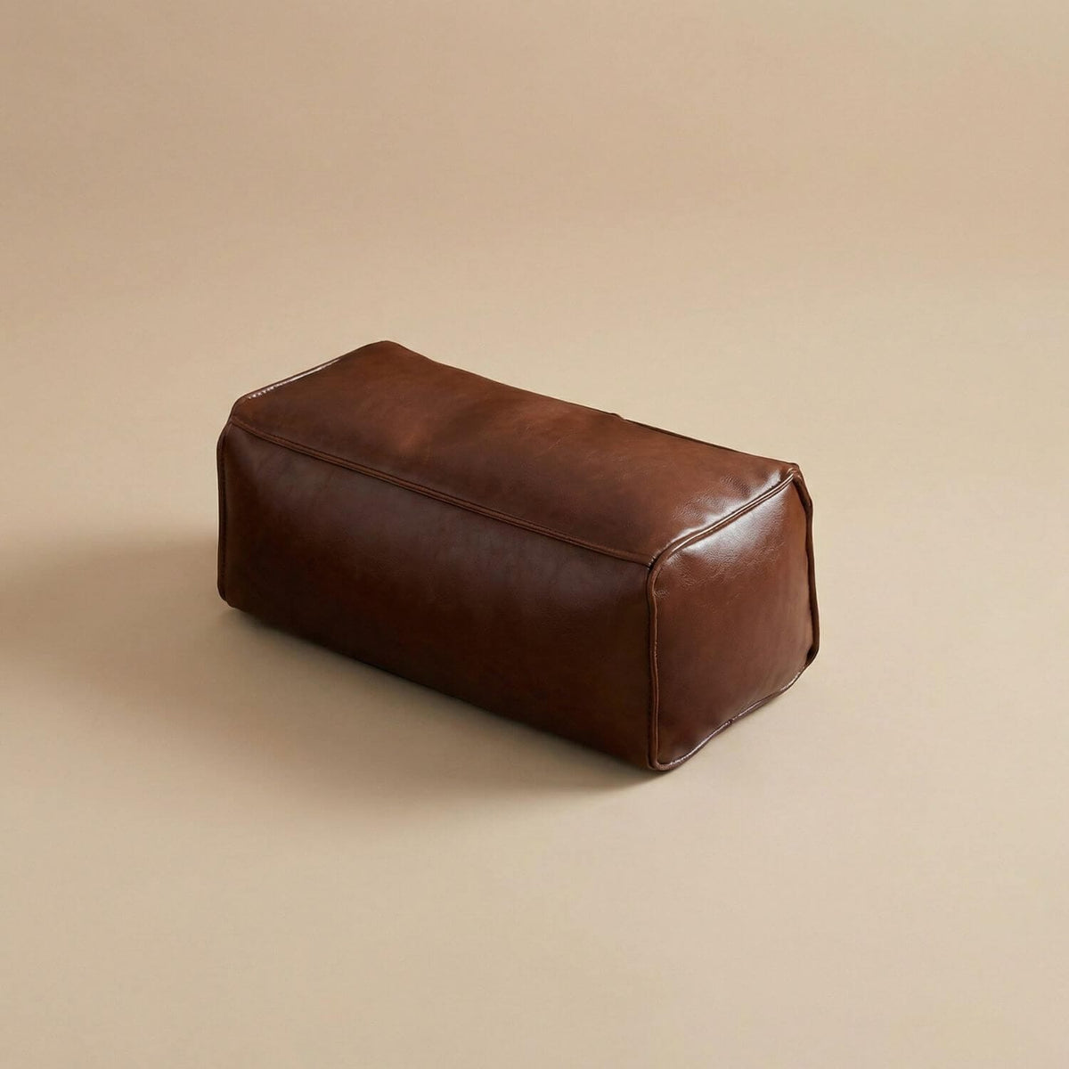 Repose-pied rectangulaire souple | Nomaï Marron