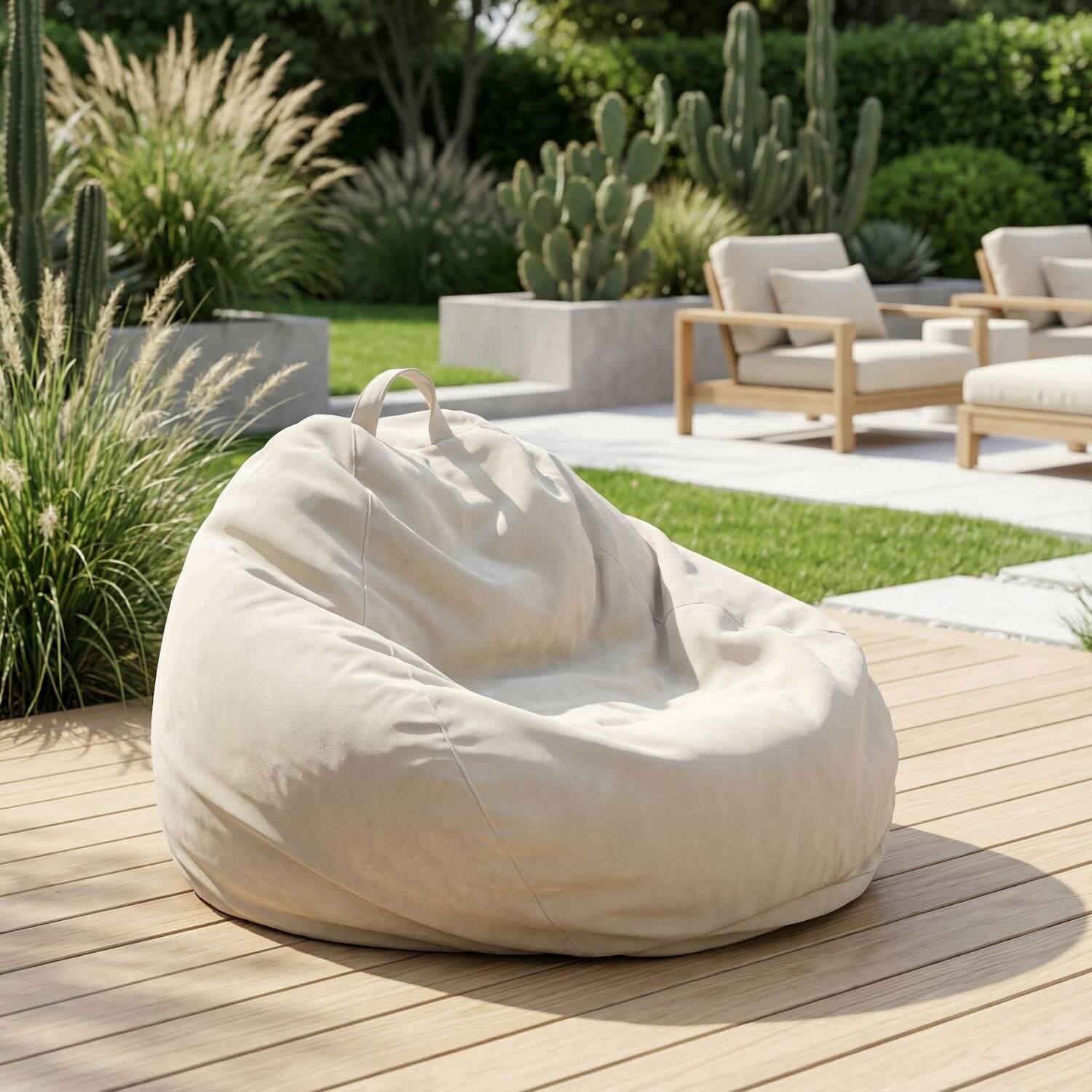SOLIS | Pouf poire de jardin