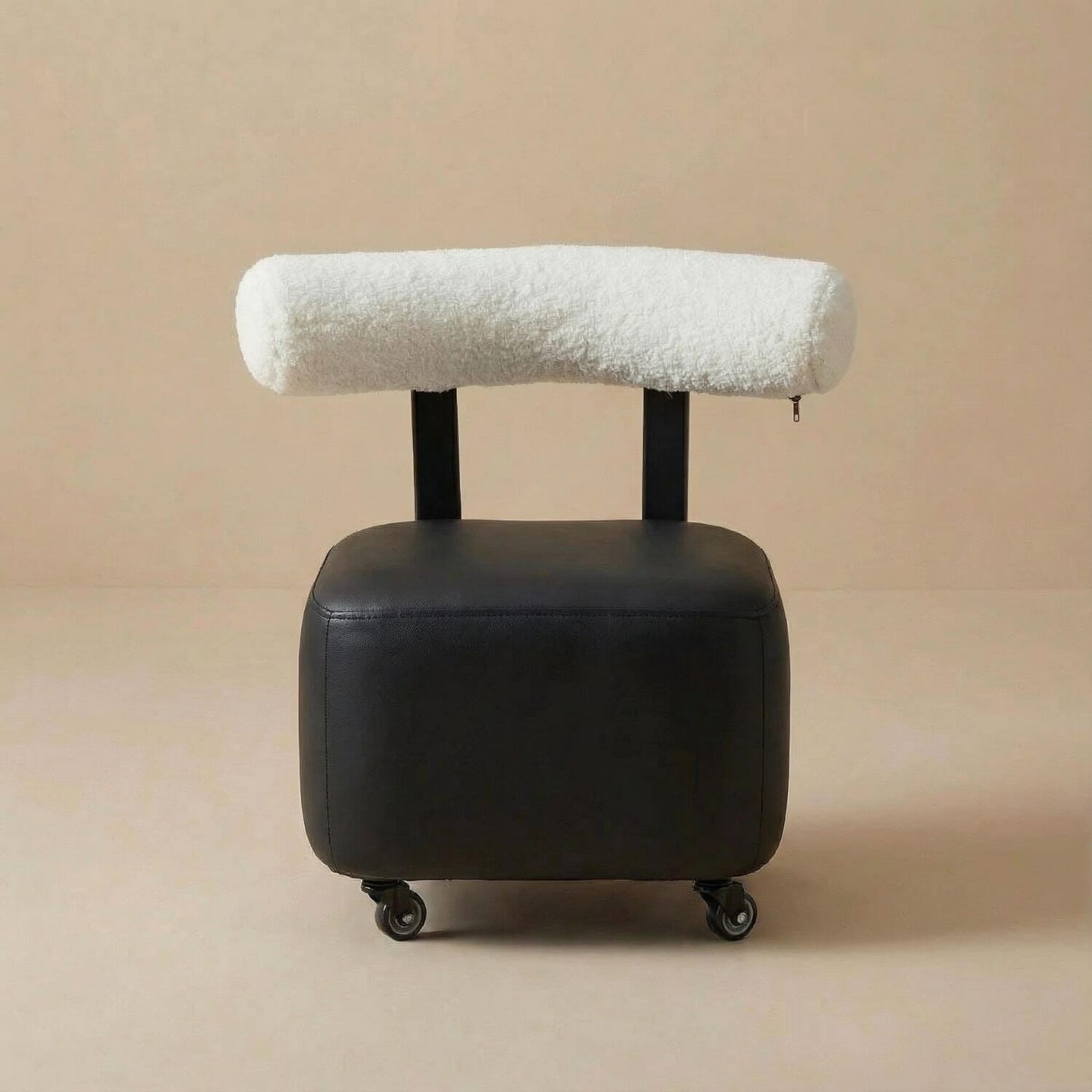 Tabouret pouf salon | Nomaï Noir